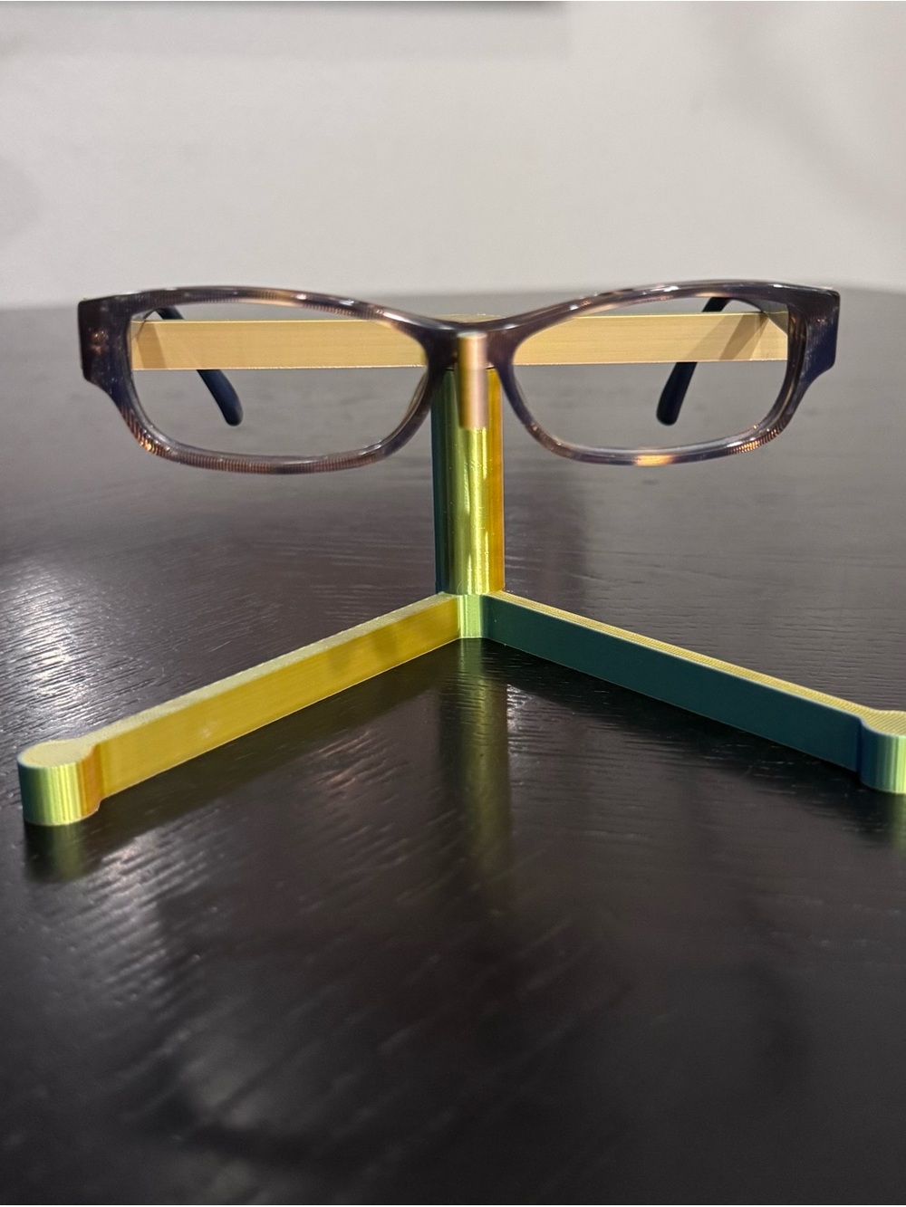 Gucci Rectangular Tortoiseshell Brown and Black Women's Glasses